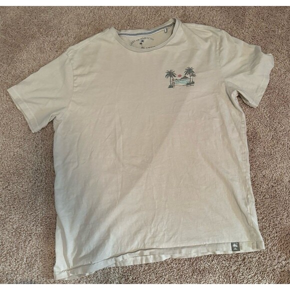 Free Planet Beach-Themed T-Shirt – Size Large - Picture 1 of 3